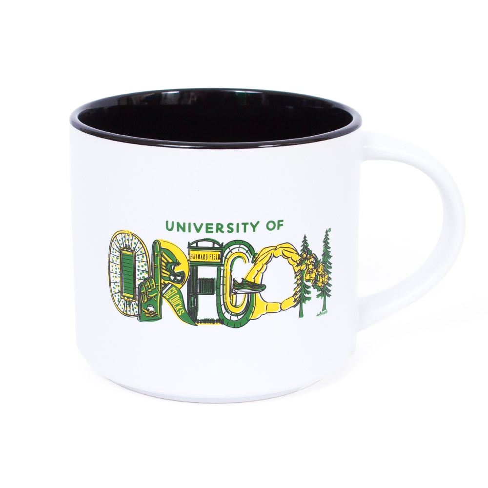 Ducks Spirit, Neil, White, Traditional Mugs, Home & Auto, Riviera, Black Interior, Regina Artwork, 975789